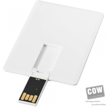 Afbeelding van relatiegeschenk:Slim creditcard-vormige USB 2GB