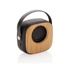 Bamboe 3W draadloze fashion speaker bedrukken