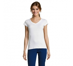 MOON dames t-shirt 150g bedrukken