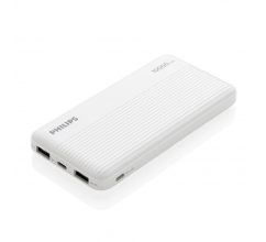 Philips 10.000 mAh platte powerbank bedrukken